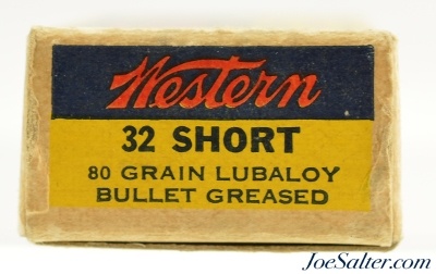 Scarce WESTERN Bullseye 32 SHORT Rim Fire 50 rd 80gr Lubaloy - Image 5 of 7