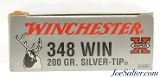 Winchester Super-X 348 Win 200 Grain SILVERTIP ammo 20rnds - Image 2 of 3