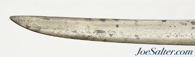 Revolutionary War Era Germanic Stag Hilt Hanger - Image 10 of 12