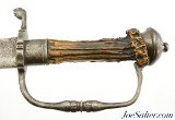 Revolutionary War Era Germanic Stag Hilt Hanger - Image 7 of 12