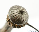 Revolutionary War Era Germanic Stag Hilt Hanger - Image 11 of 12