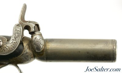Cased Pair of Belgian Percussion Turn-Off Pistols - Image 4 of 15