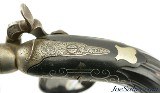 Cased Pair of Belgian Percussion Turn-Off Pistols - Image 10 of 15