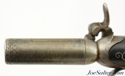 Cased Pair of Belgian Percussion Turn-Off Pistols - Image 8 of 15