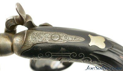 Cased Pair of Belgian Percussion Turn-Off Pistols - Image 10 of 15