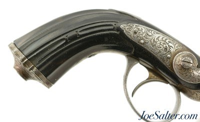 Cased Pair of Belgian Percussion Turn-Off Pistols - Image 2 of 15