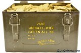 700 Round Case of FN .30-06 Ball Ammunition 1958 685 rounds - Image 2 of 5