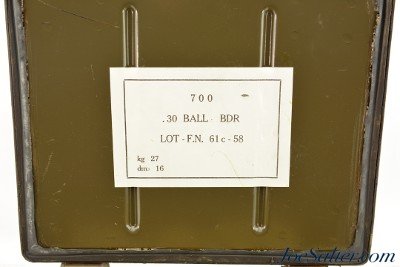 700 Round Case of FN .30-06 Ball Ammunition 1958 685 rounds - Image 3 of 5