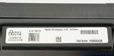 Daniel Defense Model H9 Compact .9X19MM - Image 10 of 10