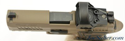 Sig Sauer Custom Works P320 AXG Scorpion 9mm FDE 17+1 W/Extras - Image 7 of 14