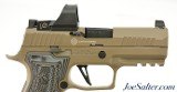 Sig Sauer Custom Works P320 AXG Scorpion 9mm FDE 17+1 W/Extras - Image 3 of 14