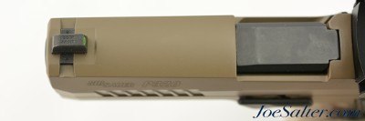 Sig Sauer Custom Works P320 AXG Scorpion 9mm FDE 17+1 W/Extras - Image 8 of 14