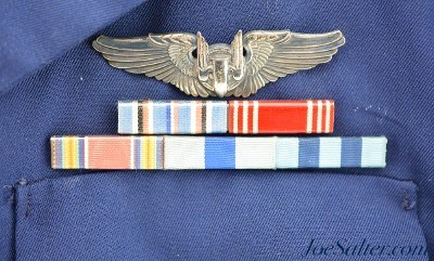 US Coast Guard Auxiliary Blue Officer’s Tunic with Ribbons and Shoulder Boards - Image 4 of 8