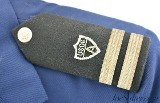 US Coast Guard Auxiliary Blue Officer’s Tunic with Ribbons and Shoulder Boards - Image 3 of 8