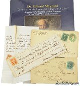 Dr. Edward Maynard Signed Check, Bank Draft & Correspondence - Image 1 of 13