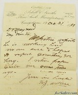 Dr. Edward Maynard Signed Check, Bank Draft & Correspondence - Image 7 of 13