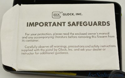 LNIB Glock 26 Compact Pistol Gen 2.5 Tupperware Box 2 Mags 9mm - Image 9 of 10