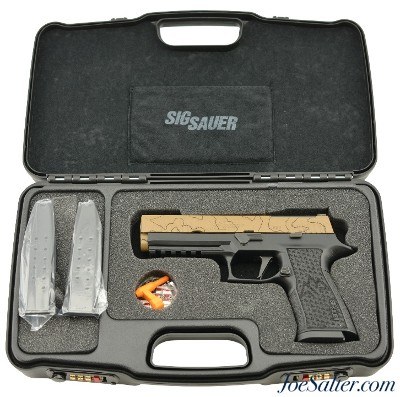 Custom Works Sig Sauer P320 XTEN Endure Series 10mm Coyote FDE 5 Inch 15+1 - Image 1 of 12