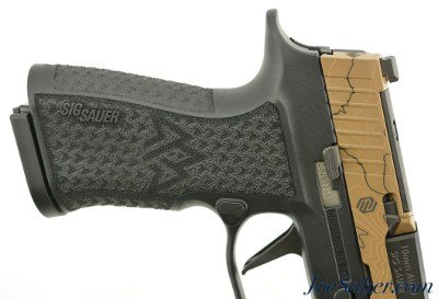 Custom Works Sig Sauer P320 XTEN Endure Series 10mm Coyote FDE 5 Inch 15+1 - Image 2 of 12