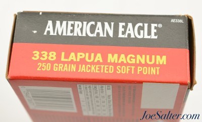 Federal AE338L American Eagle 338 Lapua Mag 250 GR JSP 20rnds - Image 2 of 3