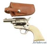 Custom 3rd Gen Colt Sheriff's Model SAA 455 Eley Ivory Grips Black Powder Frame Built 1985 - Image 1 of 15