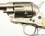 Custom 3rd Gen Colt Sheriff's Model SAA 455 Eley Ivory Grips Black Powder Frame Built 1985 - Image 3 of 15