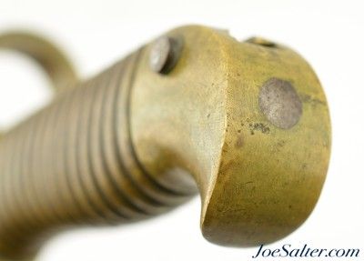 Civil War Remington Model 1863 Zouave Rifle Saber Bayonet and Scabbard - Image 10 of 14
