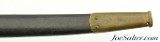 Civil War Remington Model 1863 Zouave Rifle Saber Bayonet and Scabbard - Image 12 of 14