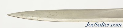 Civil War Remington Model 1863 Zouave Rifle Saber Bayonet and Scabbard - Image 8 of 14