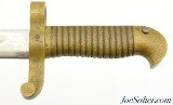 Civil War Remington Model 1863 Zouave Rifle Saber Bayonet and Scabbard - Image 6 of 14