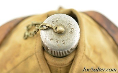 Scarce WWI M1910 Mounted Cavalry Canteen Dated 1918 Unit Mark - Image 5 of 8