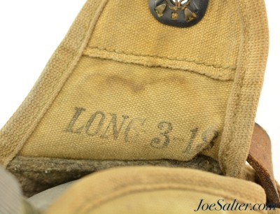 Scarce WWI M1910 Mounted Cavalry Canteen Dated 1918 Unit Mark - Image 6 of 8