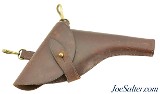 British WWI-II Brown leather Sam Browne Holster - Image 1 of 4