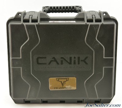 Boxed Canik TTI Combat Pistol 9mm 18+1 Holster & Grip Swells - Image 12 of 13