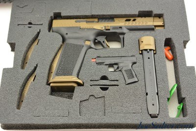 Boxed Canik TTI Combat Pistol 9mm 18+1 Holster & Grip Swells - Image 9 of 13