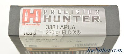 Hornady Precision Hunter Rifle Ammunition .338 LAPUA 270gr. ELD-X 20rnds - Image 2 of 3