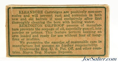 Excellent Brick Fresh 1930's "Dog Bone" Kleanbore Logo 32 S&W Smokeless Ammo - Image 6 of 7
