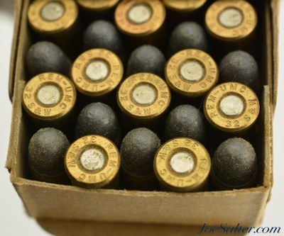 Excellent Brick Fresh 1930's "Dog Bone" Kleanbore Logo 32 S&W Smokeless Ammo - Image 7 of 7