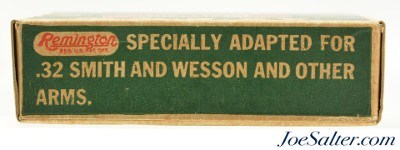 Excellent Brick Fresh 1930's "Dog Bone" Kleanbore Logo 32 S&W Smokeless Ammo - Image 4 of 7