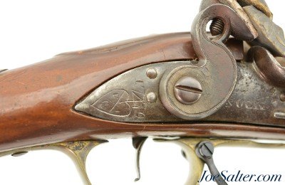 Rev War Dated 1779 East India Company Officer’s Fusil by Nock with Matching Spring Catch Bayonet - Image 4 of 15