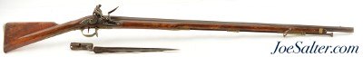 Rev War Dated 1779 East India Company Officer’s Fusil by Nock with Matching Spring Catch Bayonet - Image 2 of 15