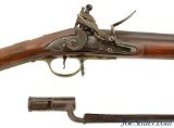 Rev War Dated 1779 East India Company Officer’s Fusil by Nock with Matching Spring Catch Bayonet - Image 1 of 15