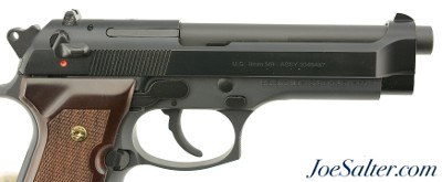 ExcellentBeretta M9 Semi-Auto Pistol 9mm 15+1 & M12 Holster - Image 3 of 11