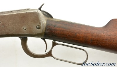 Winchester Model 94 Rifle 38-55 WCF Shortened Barrel 1/3 Magazine 1920 - Image 9 of 15
