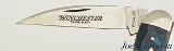 Winchester Crushed Blue Velvet Whittler Knife W 15 30097BCV USA - Image 4 of 6