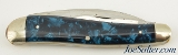 Winchester Crushed Blue Velvet Whittler Knife W 15 30097BCV USA - Image 3 of 6