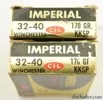 Vintage Imperial 32-40 Win. 170gr KKSP Ammunition 40rnds - Image 2 of 2