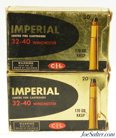 Vintage Imperial 32-40 Win. 170gr KKSP Ammunition 40rnds - Image 1 of 2