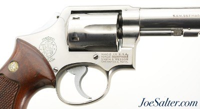 S&W Model 65-1 Revolver 357 Magnum w/ Custom Bobbed Hammer 1976-77 - Image 3 of 14