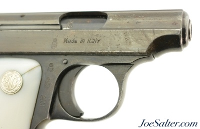 Armi Galesi Pocket Pistol 6.35mm / 25 ACP Italy 1956 w/ Original Box - Image 4 of 12